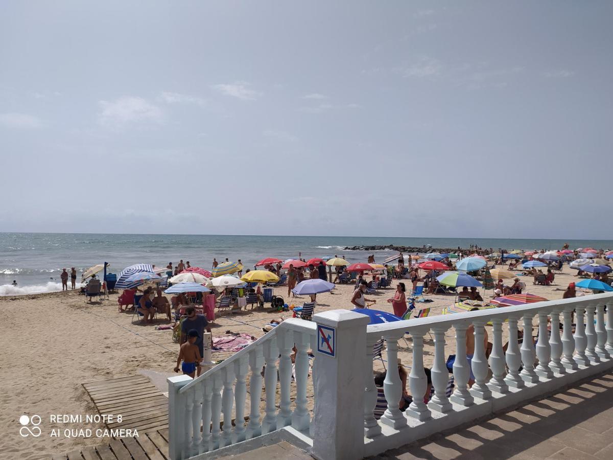 Estudio Wifi Bano 1 Sofa Cama Doble Piscina Playa 100Mts تورّيفيِخا المظهر الخارجي الصورة